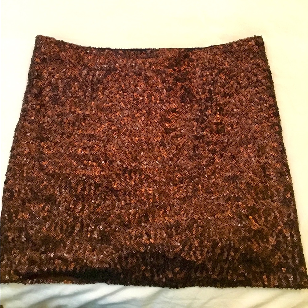 LUSH Sequin mini skirt